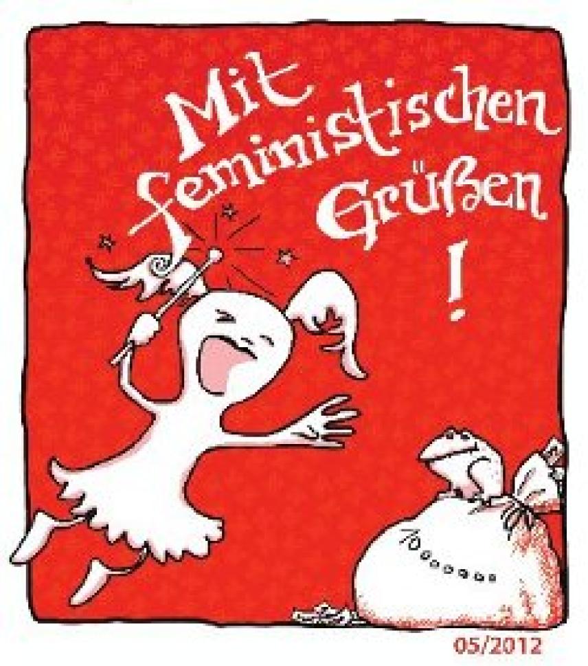 Illustration: Mit feministischen Grüßen - Janina Wegscheider